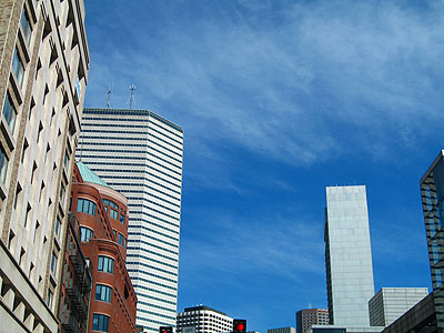 Boston Skyline from Chinatown