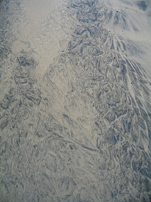 Oil & Sand 2, Cannon Beach, Oregon, February 2007