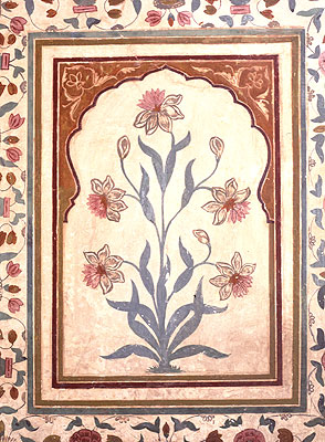Flower Mosaic, Amber Fort