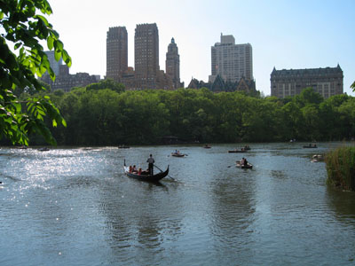 pictures of central park new york city. New York City - Gondolas,