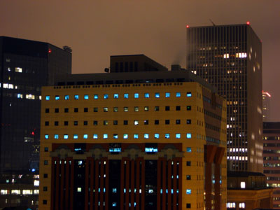 Portland Building at Night