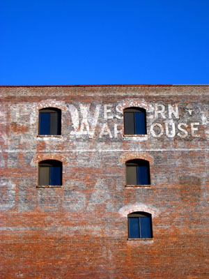 Wall, Western Warehouse