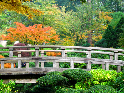 Bridge, Japanese Gardens
