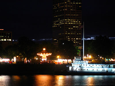 Downtown Portland, Rose Festival Lights 3