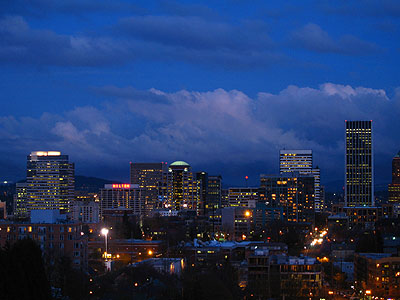 Downtown Portland, Sunset 3