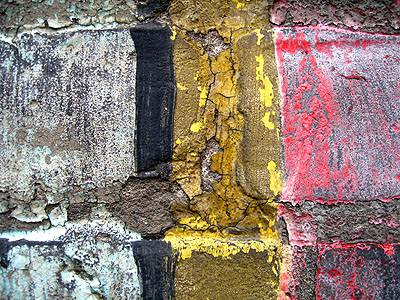 Painted Brick 5