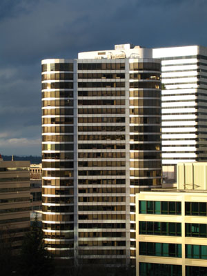 Portland Plaza from the Harrison