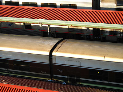 Trains at Union Station