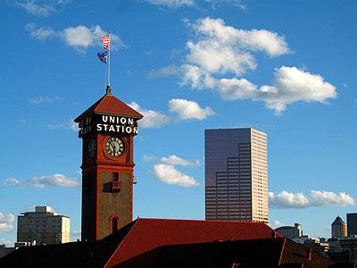 Union Station and US Bancorp Tower
