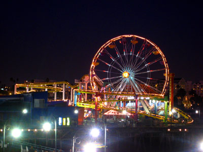 santa monica pier. Ferris Wheel, Santa Monica